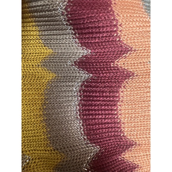 Anthropologie Seen Worn Kept Cilla Striped Knit A-Line Pull On Maxi Skirt Size 8 - Picture 5 of 10